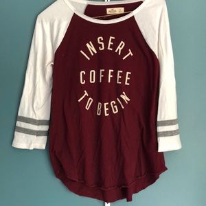 Hollister graphic tee